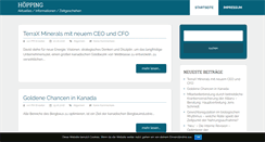 Desktop Screenshot of hoepping.de